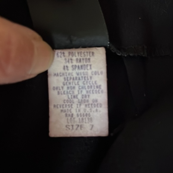 Studio Y Vintage Black Skirt‎ Size 7 (Junior) - Picture 10 of 12